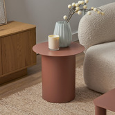 Maddison Lane Roger Round Iron Side Table
