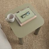 Maddison Lane Roger Square Iron Side Table