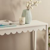 Maddison Lane White Amelie Console Table