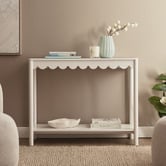 Maddison Lane White Amelie Console Table