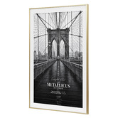 Maddison Lane Odin 24 x 36" Metal Photo Frame