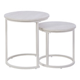 Maddison Lane 2 Piece Berryl Nesting Side Table Set