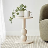 Maddison Lane Asher Pine Wood Side Table