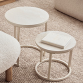 Maddison Lane 2 Piece Berryl Nesting Side Table Set