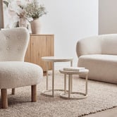 Maddison Lane 2 Piece Berryl Nesting Side Table Set