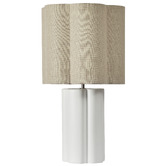 Maddison Lane Pittman Beige Ceramic Table Lamp