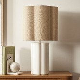 Maddison Lane Pittman Beige Ceramic Table Lamp