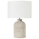 Maddison Lane Trevino Beige Ceramic Table Lamp