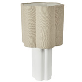 Maddison Lane Pittman Beige Ceramic Table Lamp