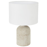 Maddison Lane Trevino Beige Ceramic Table Lamp