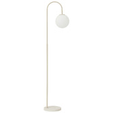 Maddison Lane Keira Beige Travertine Floor Lamp