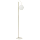 Maddison Lane Keira Beige Travertine Floor Lamp