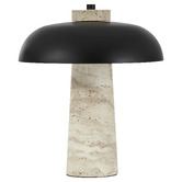 Maddison Lane Neha Travertine LED Table Lamp