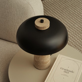 Maddison Lane Neha Travertine LED Table Lamp