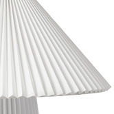Maddison Lane Anais White Iron Table Lamp