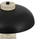 Maddison Lane Neha Travertine LED Table Lamp