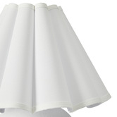 Maddison Lane Osian White Ceramic &amp; Iron Table Lamp