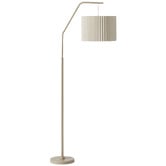 Maddison Lane Cantu Beige Iron Floor Lamp