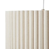 Maddison Lane Cantu Beige Iron Floor Lamp