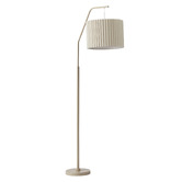 Maddison Lane Cantu Beige Iron Floor Lamp
