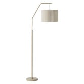 Maddison Lane Cantu Beige Iron Floor Lamp