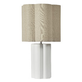 Maddison Lane Pittman Beige Ceramic Table Lamp