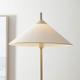 Maddison Lane Russo Marble &amp; Iron Floor Lamp