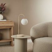 Maddison Lane Keira Beige Travertine Table Lamp