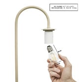 Maddison Lane Keira Beige Travertine Table Lamp
