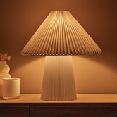 Maddison Lane Anais White Iron Table Lamp