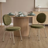 Maddison Lane Anna Chenille Dining Chairs