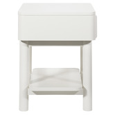 Maddison Lane White Thalia Bedside Table