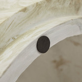 Maddison Lane Mara Round Marble-Look Coffee Table