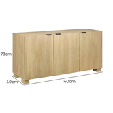 Maddison Lane Marco 3 Door Sideboard Buffet