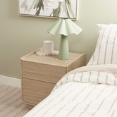 Maddison Lane Riley 2 Drawer Bedside Table