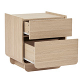Maddison Lane Riley 2 Drawer Bedside Table