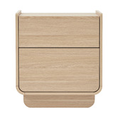 Maddison Lane Riley 2 Drawer Bedside Table