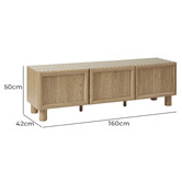 Maddison Lane Ainar 3 Door Entertainment Unit