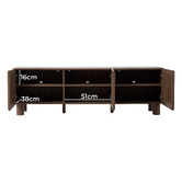 Maddison Lane Ainar 3 Door Entertainment Unit