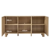 Maddison Lane Ainar 3 Door Sideboard Buffet