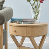 Maddison Lane Layla 1 Drawer Side Table