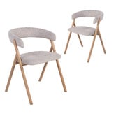 Maddison Lane Kaia Chenille Dining Chairs