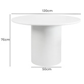 Maddison Lane Lina Round Dining Table