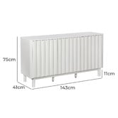 Maddison Lane Thalia 3 Door Sideboard