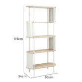 Maddison Lane Velora 4 Tier Shelving Unit