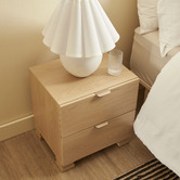 Maddison Lane Marco 2 Drawer Bedside Table