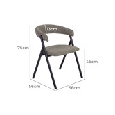 Maddison Lane Kaia Chenille Dining Chairs