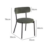 Maddison Lane Ailani Chenille Dining Chairs
