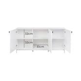 Maddison Lane Keola 3 Door Sideboard Buffet