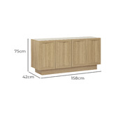 Maddison Lane Cedric 4 Door Sideboard Buffet
